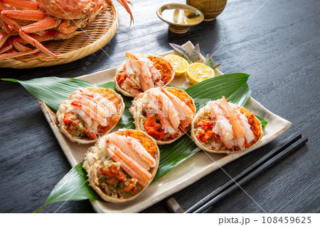 セコガニの甲羅盛 108459625