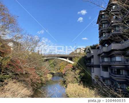 秋の川と風景 秋の川と風景 108460035