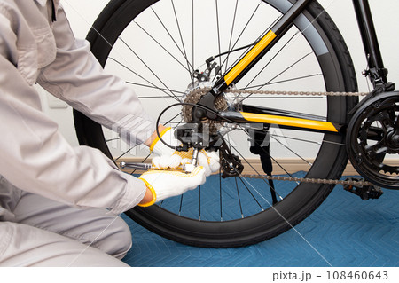 自転車のリアディレイラー(変速機)の調整 点検 メンテナンス 自転車のリアディレイラー(変速機)の調整 点検 メンテナンス 108460643