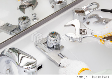 蛇口(水栓)の修理 交換工事 蛇口(水栓)の修理 交換工事 108461584