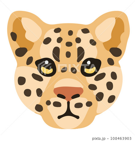 leopard head icon 108463903