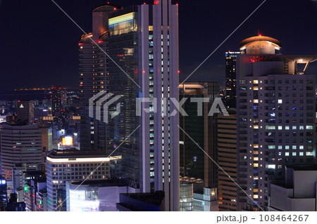 大阪駅前第3ビルから見る夜景 大阪駅前第3ビルから見る夜景 108464267