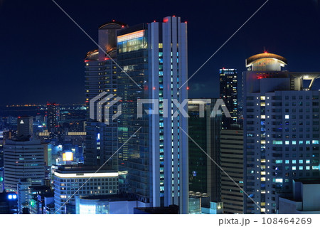 大阪駅前第3ビルから見る夜景 大阪駅前第3ビルから見る夜景 108464269