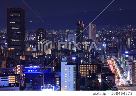 大阪駅前第3ビルから見る夜景 大阪駅前第3ビルから見る夜景 108464272