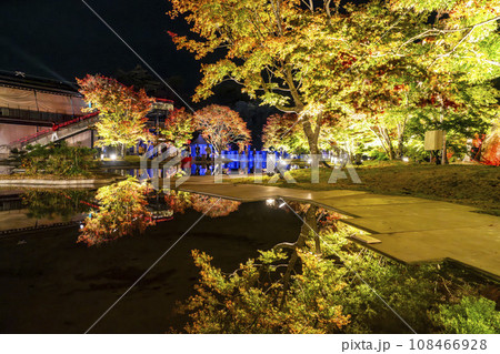 秋の日本三景松島　宮城県松島離宮 「紅葉＆ライトアップ2023」 宮城県松島町 108466928
