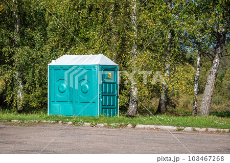 Mobile toilet. Mobile toilet. 108467268