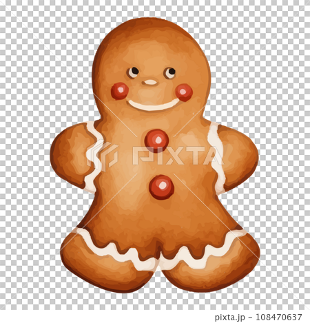 冬青水彩風格透明插圖 108470637