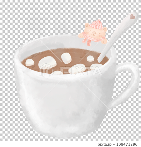 Delicious cup of chocolate whit marshmallows that are hot It's a drink that's perfect for the winter. Delicious cup of chocolate whit marshmallows that are hot It's a drink that's perfect for the winter. 108471296