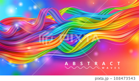 Color background. Abstract wave, paint splash design, liquid flow pattern, ink art. Web banner template. Acrylic paint form in motion. Modern design. Contemporary poster. Vector graphic exact texture Color background. Abstract wave, paint splash design, liquid flow pattern, ink art. Web banner template. Acrylic paint form in motion. Modern design. Contemporary poster. Vector graphic exact texture 108473543