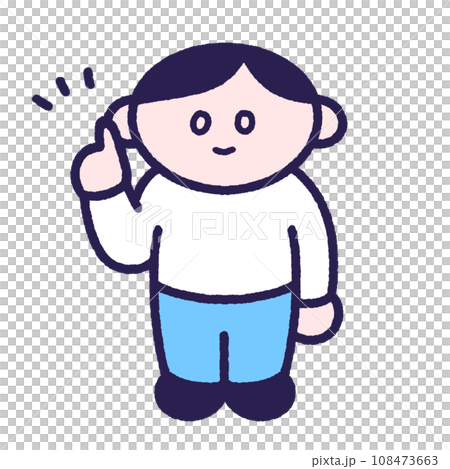 簡單的指點男孩 簡單的指點男孩 108473663