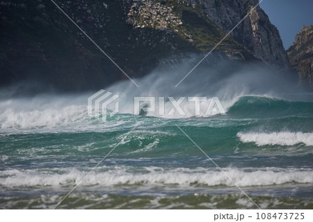 Stormy Waves Breaking Stormy Waves Breaking 108473725