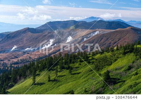 白根山と浅間山 白根山と浅間山 108476644