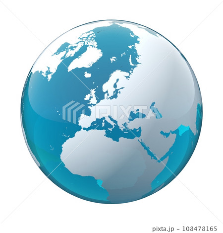 世界地図, 地球, EU, ヨーロッパ 世界地図, 地球, EU, ヨーロッパ 108478165