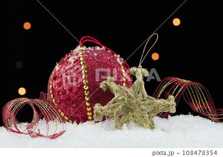 Christmas ball baubles 108478354