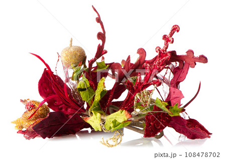 Red Christmas decoration 108478702