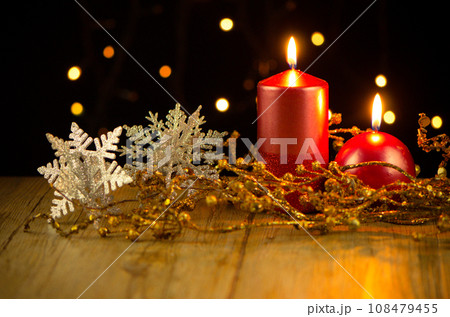Christmas candles Christmas candles 108479455