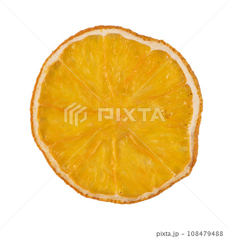 Dried slice of orange 108479488