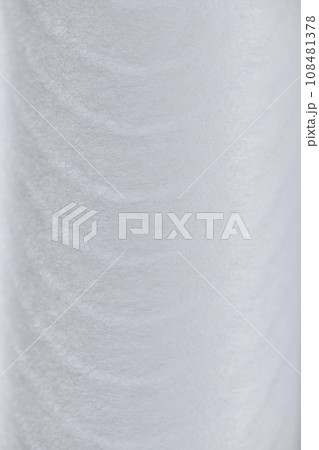 模様付き和紙による円柱イメージの背景素材 108481378