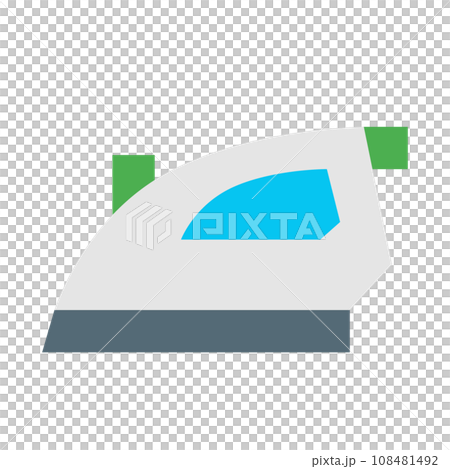 家電、アイロンを表すカラースタイルのアイコン 家電、アイロンを表すカラースタイルのアイコン 108481492