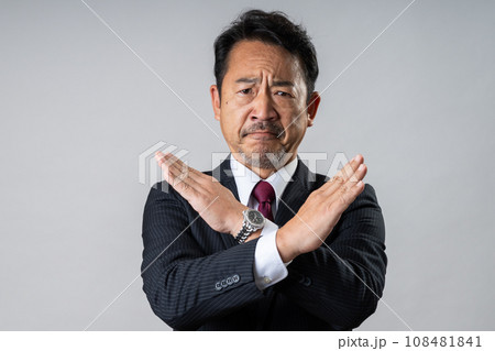 ミドルのビジネスマン　 108481841