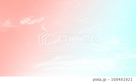 Pink Sky Cloud Background Pastel Fantasy Winter Landscape Abstract Light Paint Summer Gradient Red Blue Green Dark Cloudy Landscape Light Beautiful View Dream wallpaper Smooth City Sunny Tranquil. 108481921