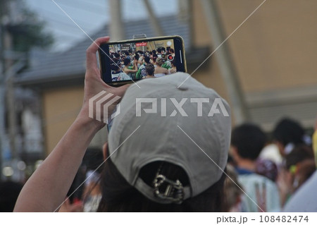 もう一つの｢尾島ねぷたまつり(2023.8.15)｣ スマホで気軽にイベントを記録出来る便利な時代 108482474