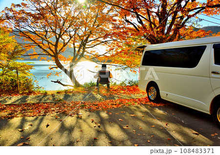 バンライフ 赤城山大沼湖畔 バンライフ 赤城山大沼湖畔 108483371