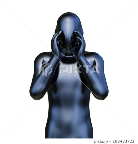 ポーズをとる男性 ポーズをとる男性 108483722