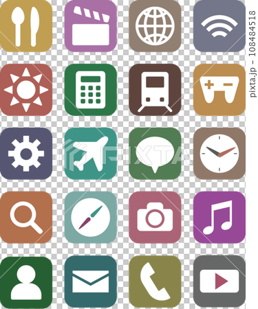 Simple icon set Simple icon set 108484518