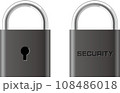 リアルな鍵で表現したセキュリティマーク 108486018