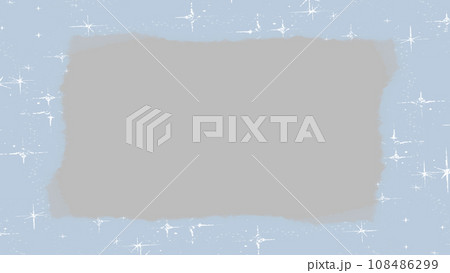 優しい星空フレーム(ブルー) 108486299