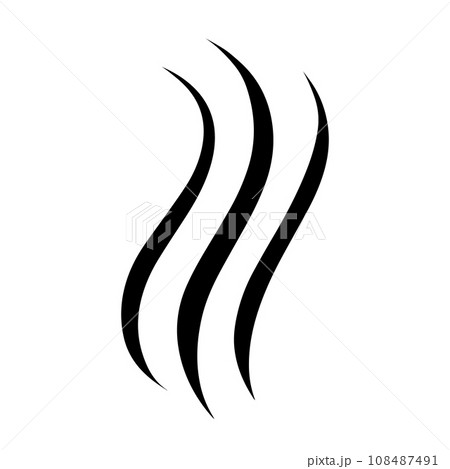 Beautiful hair wave abstract Logo design.Logo for business, salon, beauty, hairdresser, care. 108487491