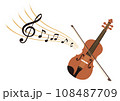 バイオリンのイラスト 108487709