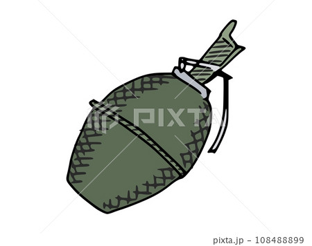 lemon grenade green hand weapon doodle drawing new 108488899
