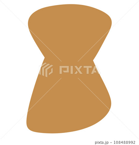 Yellow Abstract Shape illustration Abstract Element 108488992