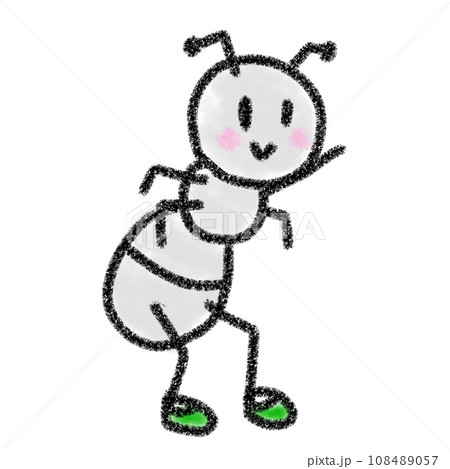 かわいいアリのイラスト かわいいアリのイラスト 108489057