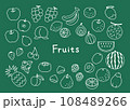 シンプルなフルーツのイラストセット 108489266