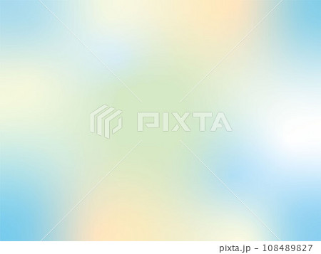 うっすらぼんやりとしたメルヘンチックな抽象背景素材_ブルー系 うっすらぼんやりとしたメルヘンチックな抽象背景素材_ブルー系 108489827