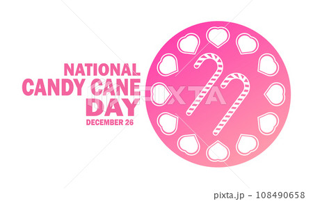 National Candy Cane Day, background design wallpaper 108490658