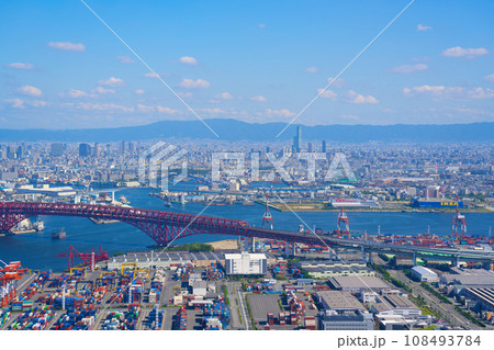 【大阪府】10月・大阪の都市風景《ベイエリア》 108493784