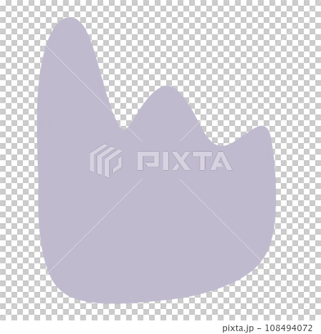 Light Purple Abstract Shape illustration Abstract Element 108494072