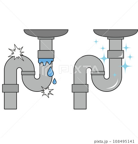 配管の水漏れのメンテナンス修理 108495141