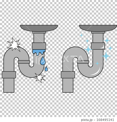 配管の水漏れのメンテナンス修理 108495141