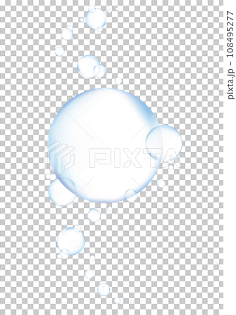 漂浮在天空中的肥皂泡 108495277