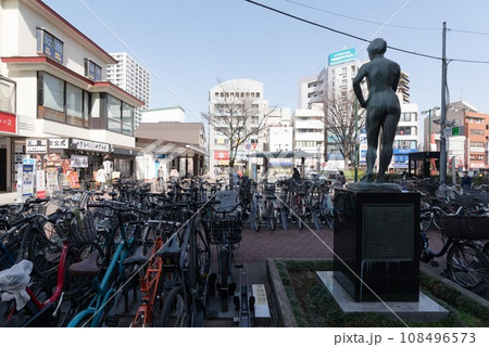 向ヶ丘遊園駅南口の銅像 108496573