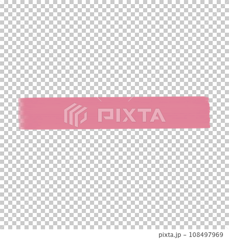 Pink Brush Line Highlight Marker For Decorative 108497969