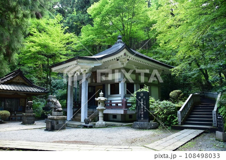 南足柄市　大雄山最乗寺の三面殿と深緑 108498033
