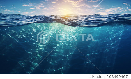 海と空の境界 108499467