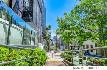 東京渋谷の都市風景 渋谷キャットストリート 東京渋谷の都市風景 渋谷キャットストリート 108499655