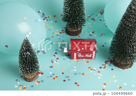 In a fir forest, the Santa's famous letterbox In a fir forest, the Santa's famous letterbox 108499660